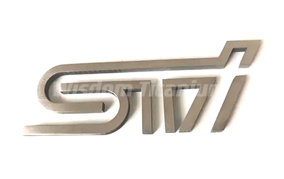 Titanium Tuning Badge Emblem